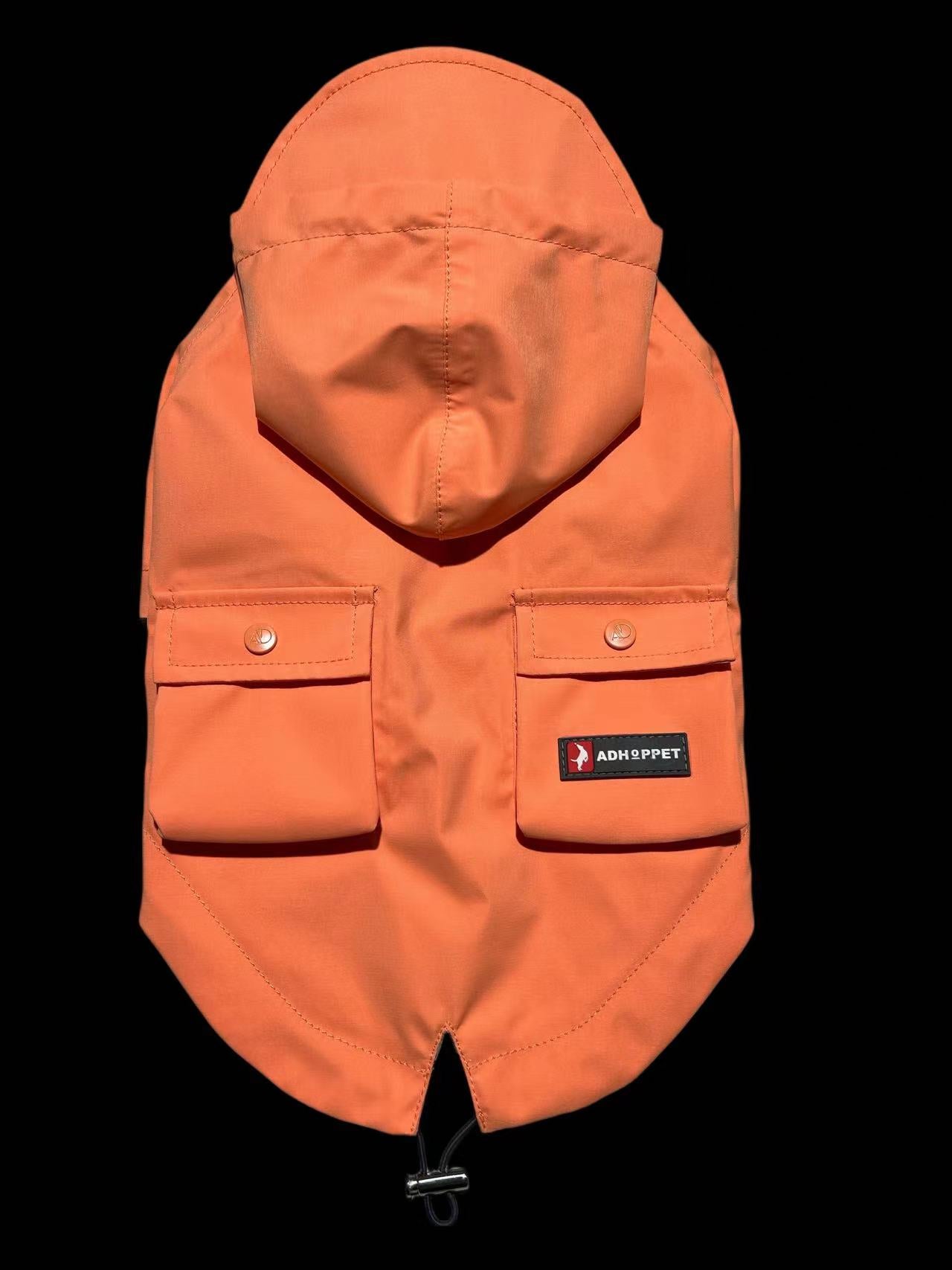 Doggie Rainshield-Tangerine