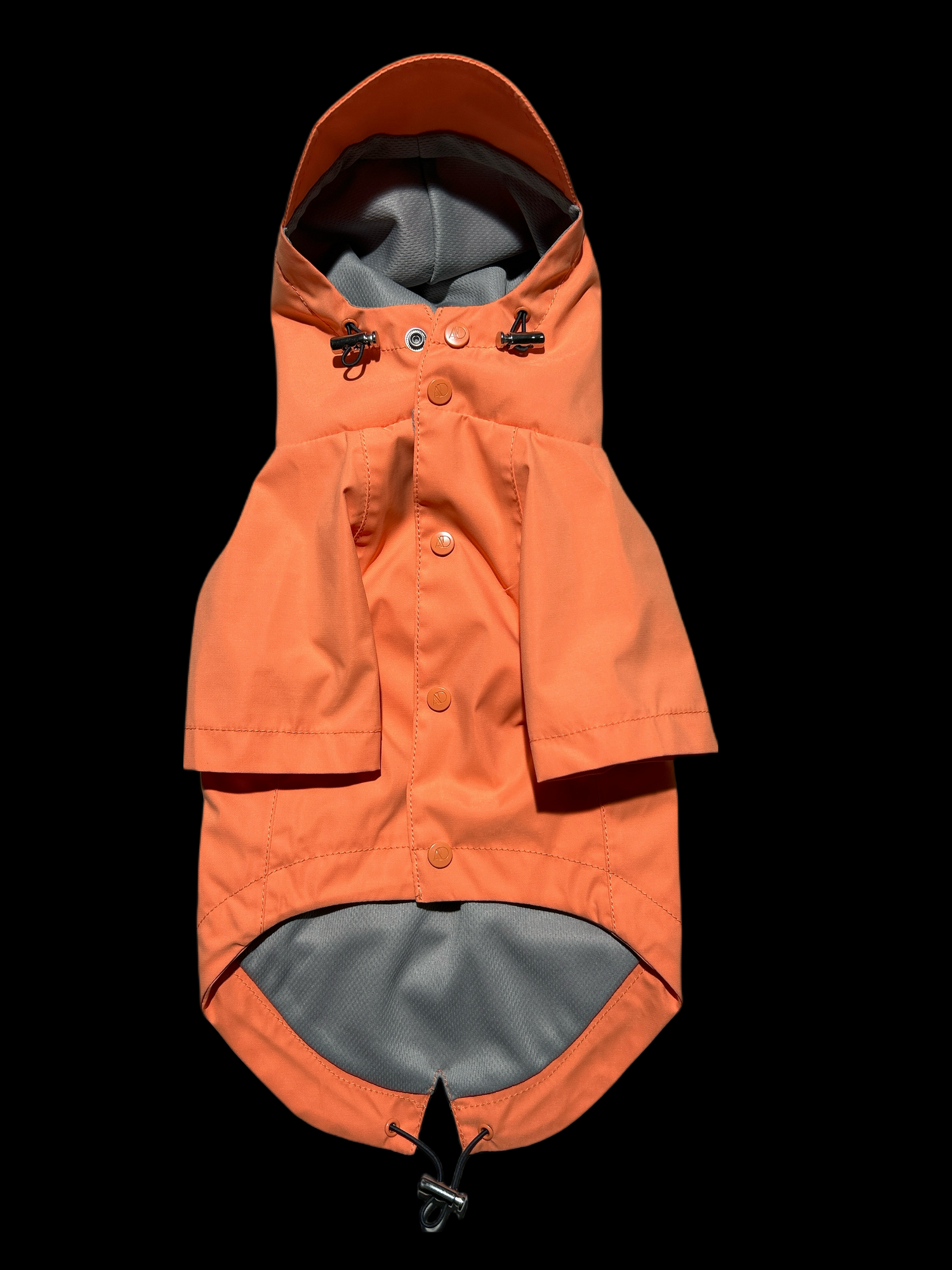 Doggie Rainshield-Tangerine