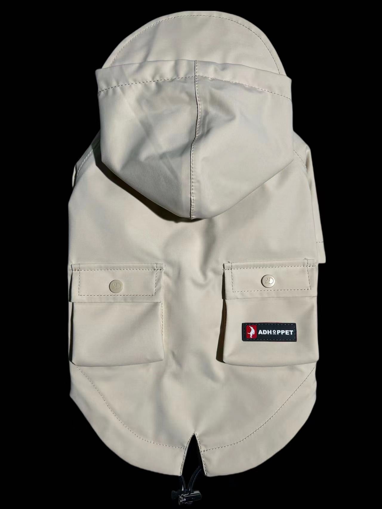 Doggie Rainshield-Beige
