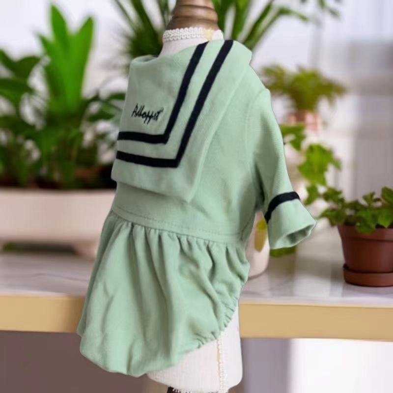 Anti-mosquito small dog Summer Marineuniform