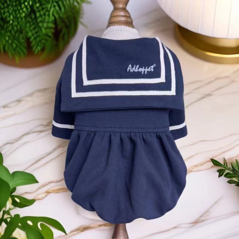 Anti-mosquito small dog Summer Marineuniform