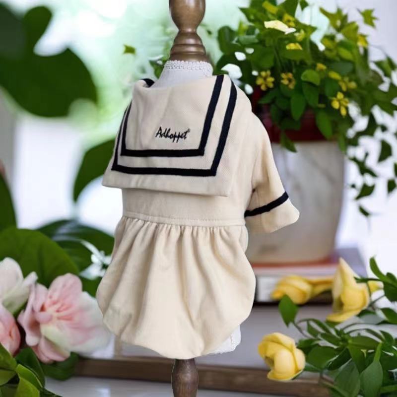 Anti-mosquito small dog Summer Marineuniform