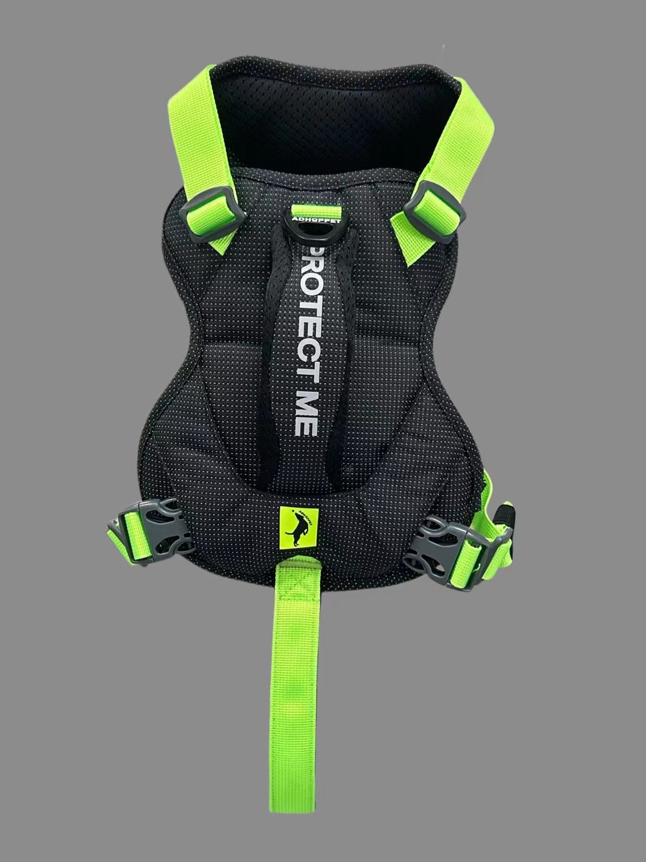 CUSTOM HARNESS-GREEN