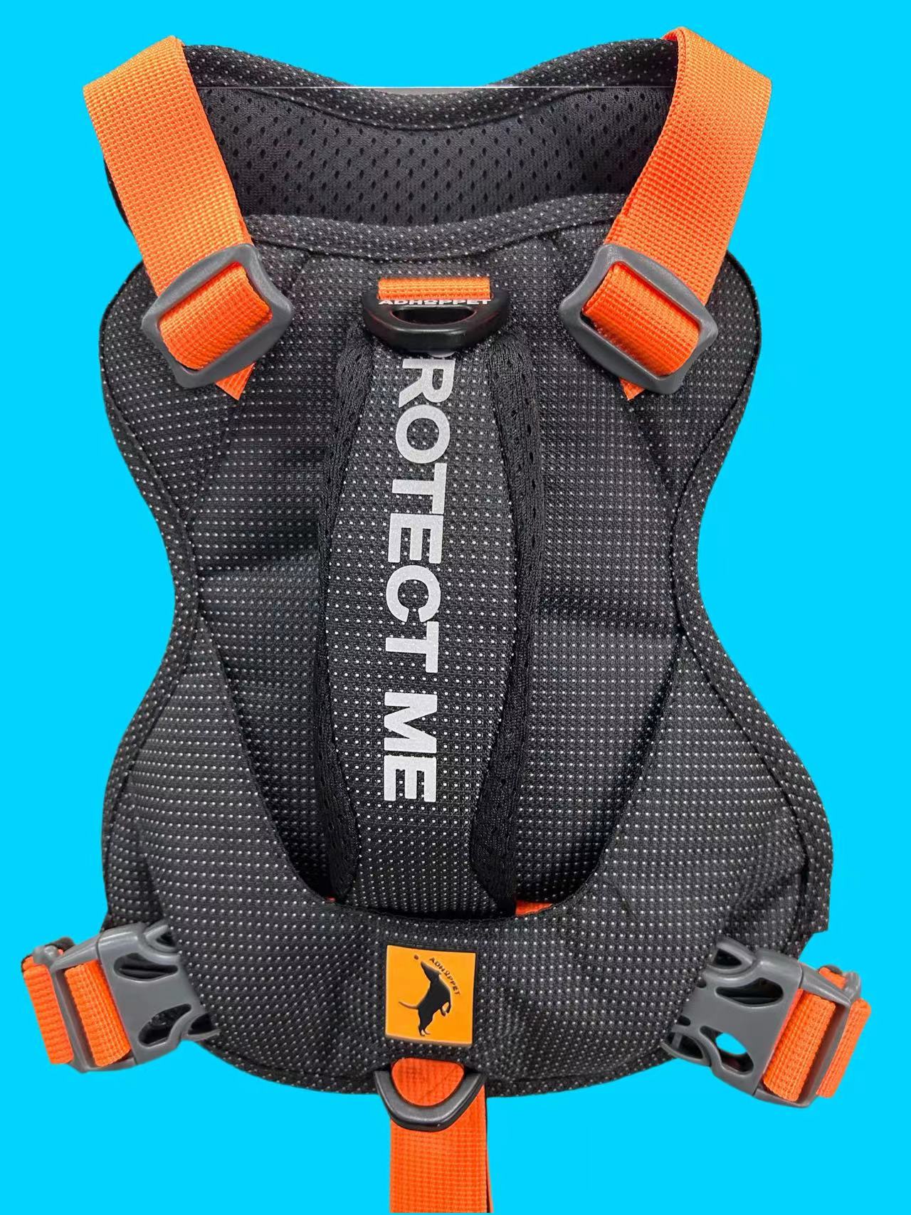 CUSTOM HARNESS-ORANGE