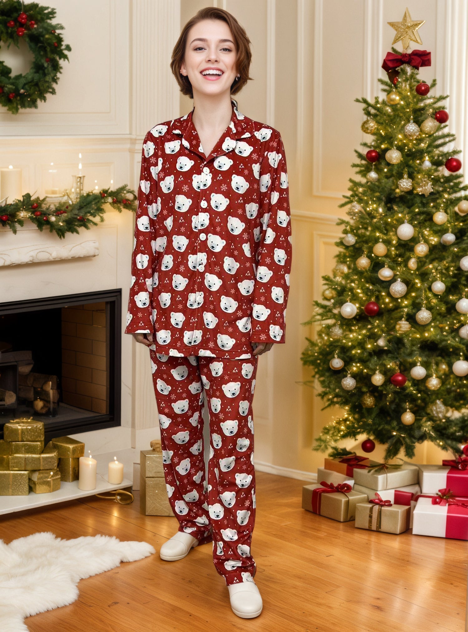 Unisex Pajama Pants/bear