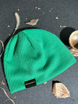 Unisex adults Beanie Hat Winter Knitted Cap Sports Casual-Green