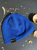 Unisex adults Beanie Hat Winter Knitted Cap Sports Casual-Royal Blue