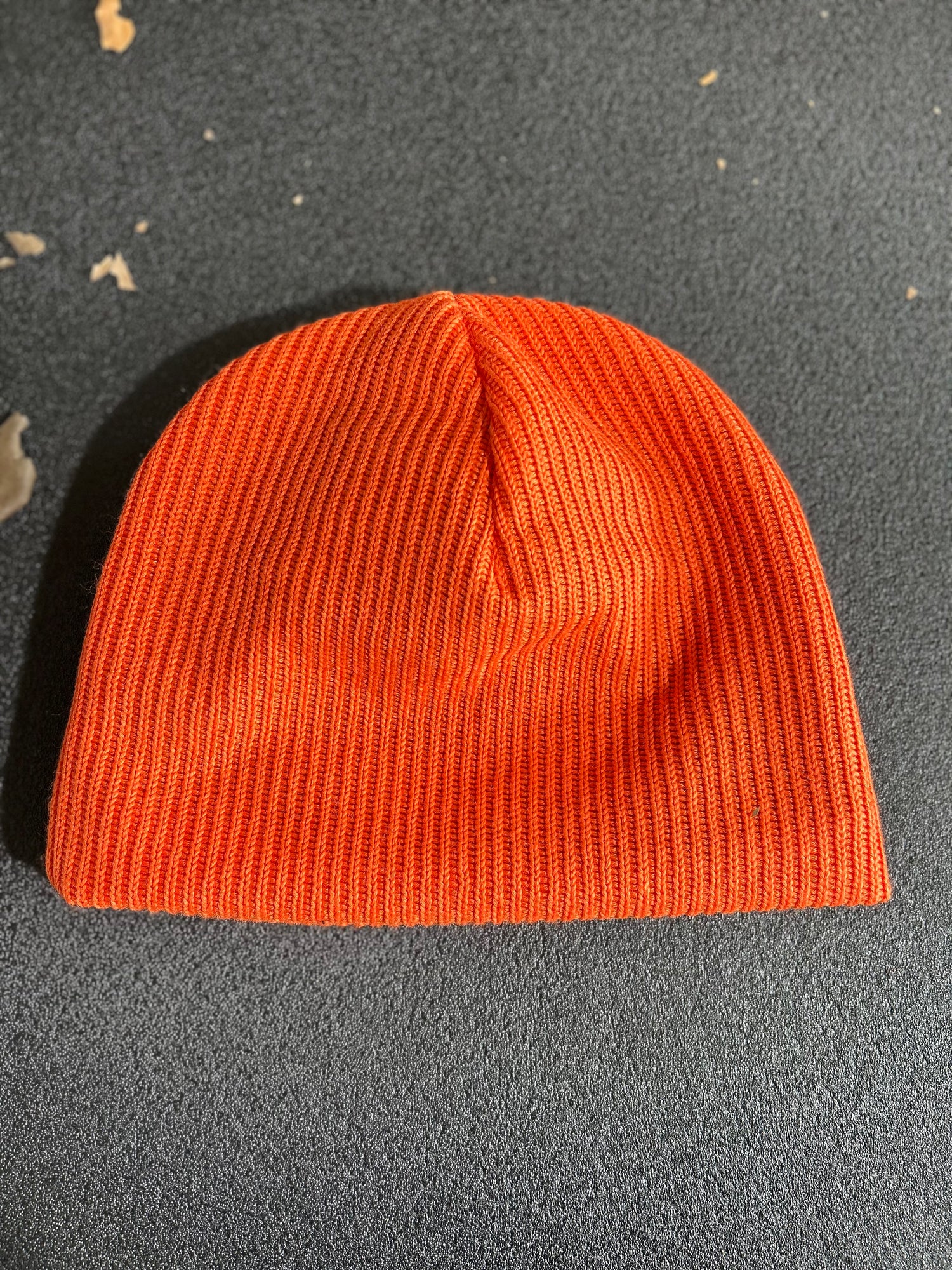 Unisex adults Beanie Hat Winter Knitted Cap Sports Casual-Orange