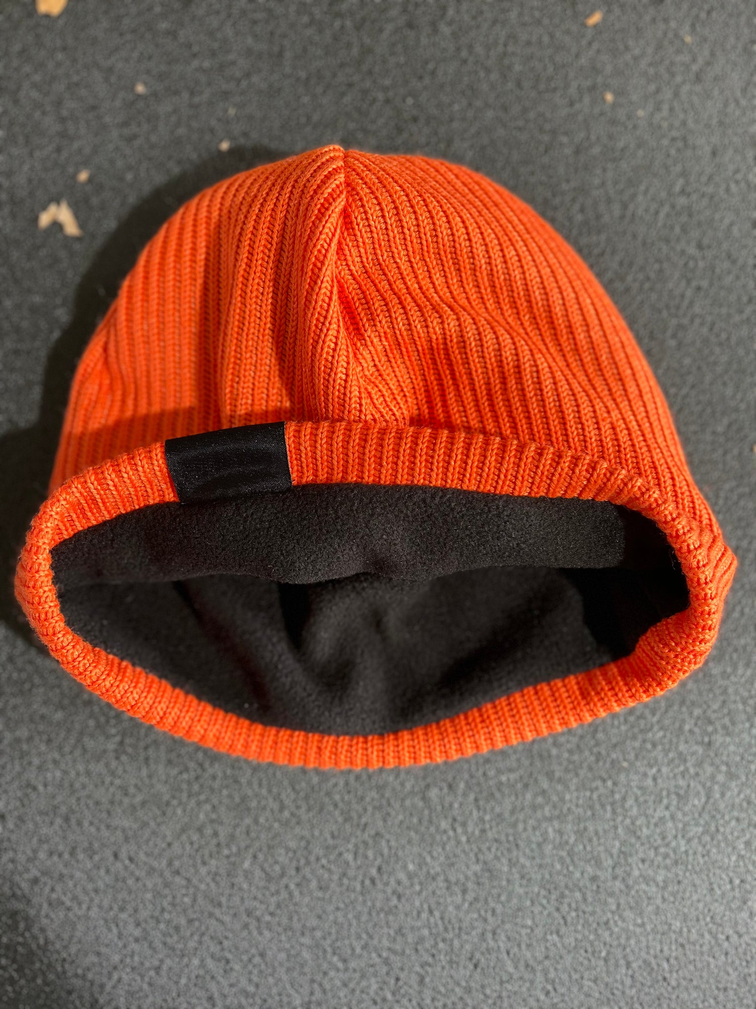 Unisex adults Beanie Hat Winter Knitted Cap Sports Casual-Orange