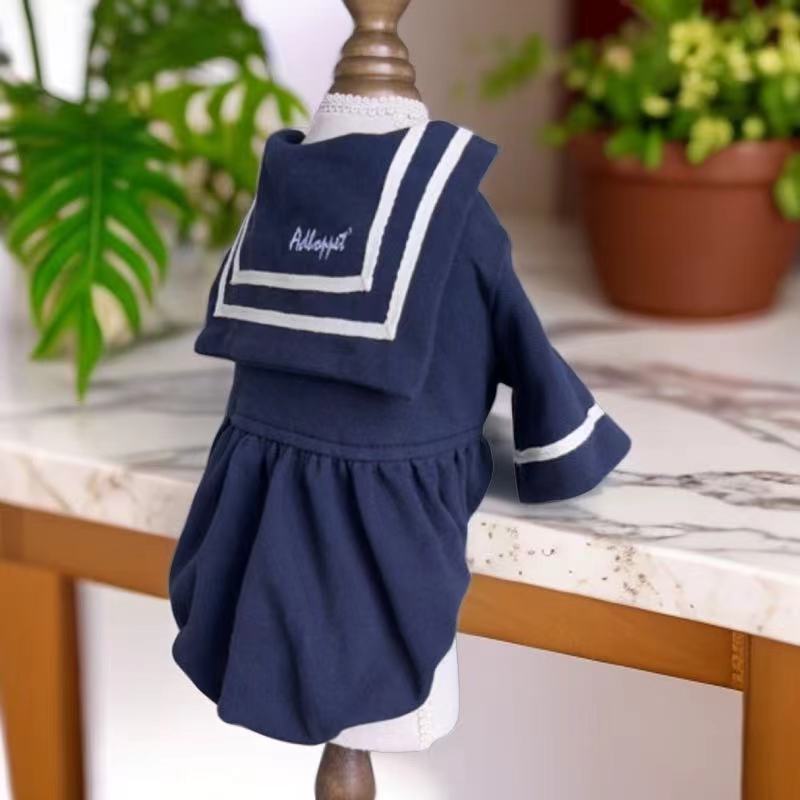 Anti-mosquito small dog Summer Marineuniform